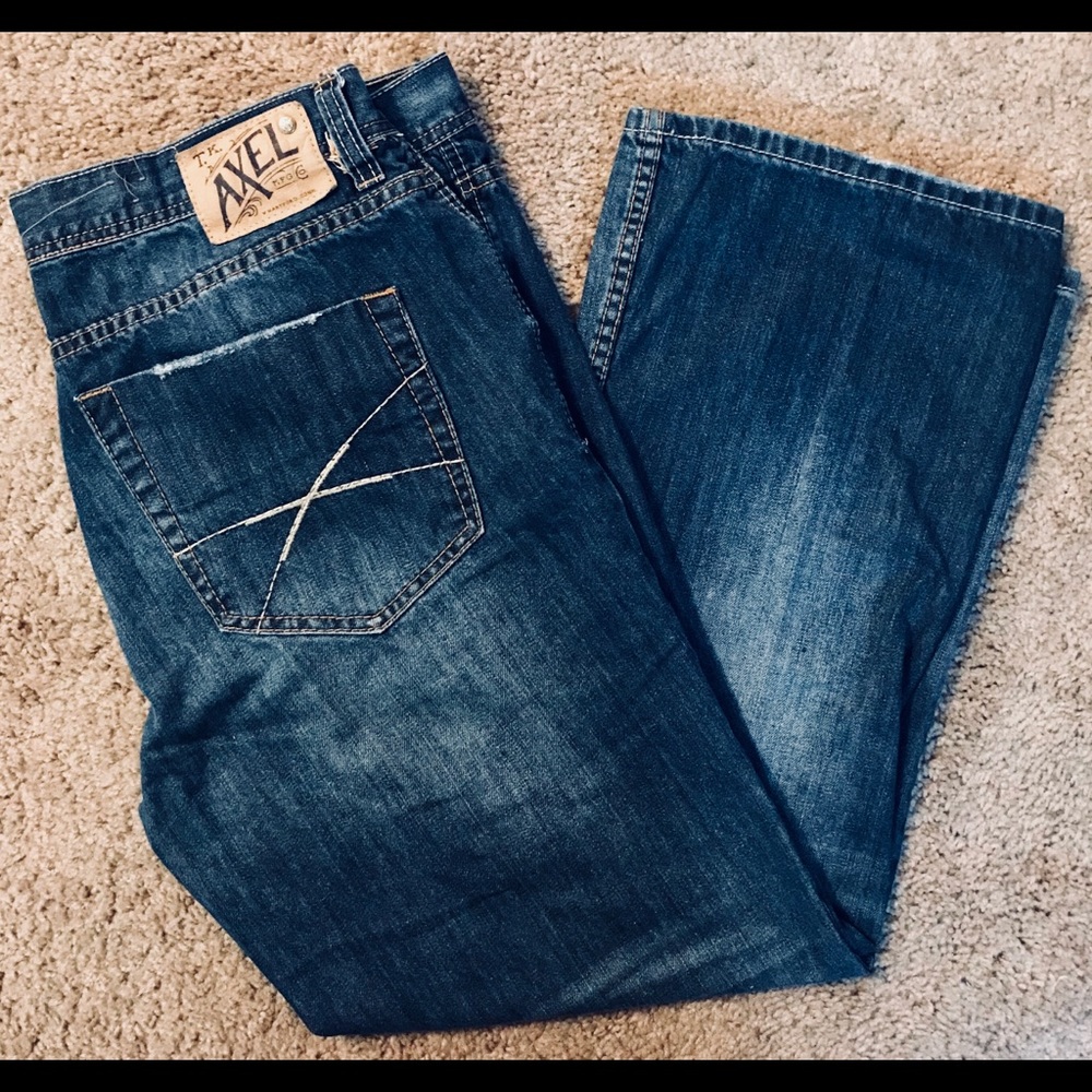 Men's Slim Straight Jeans 38 x 30